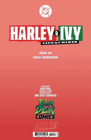 Harley & Ivy Life and Crimes #4 GODTAIL Exclusive Trade/Virgin Set