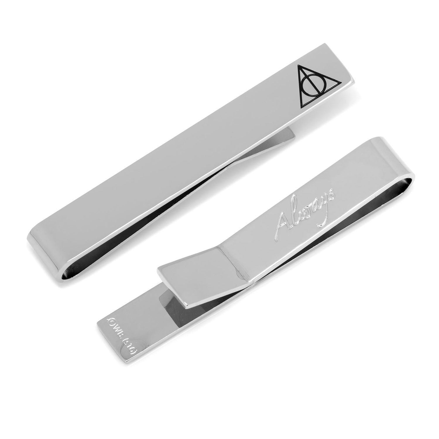 Harry Potter Deathly Hallows "Always" Hidden Message Tie Bar