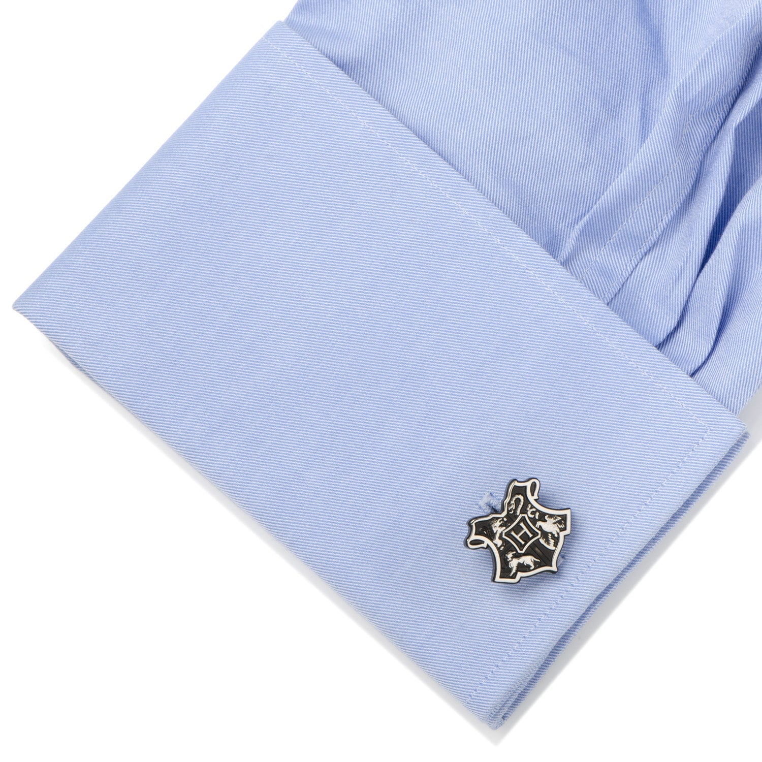 Harry Potter Hogwarts 3D Crest Cufflinks