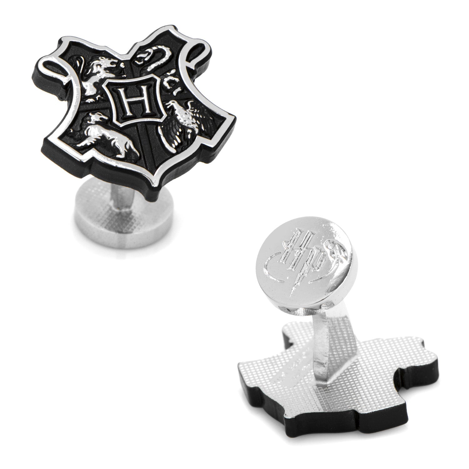 Harry Potter Hogwarts 3D Crest Cufflinks