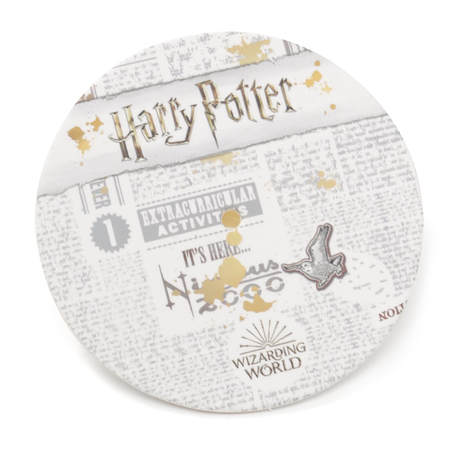 Harry Potter Mischief Managed Gold Lapel Pin