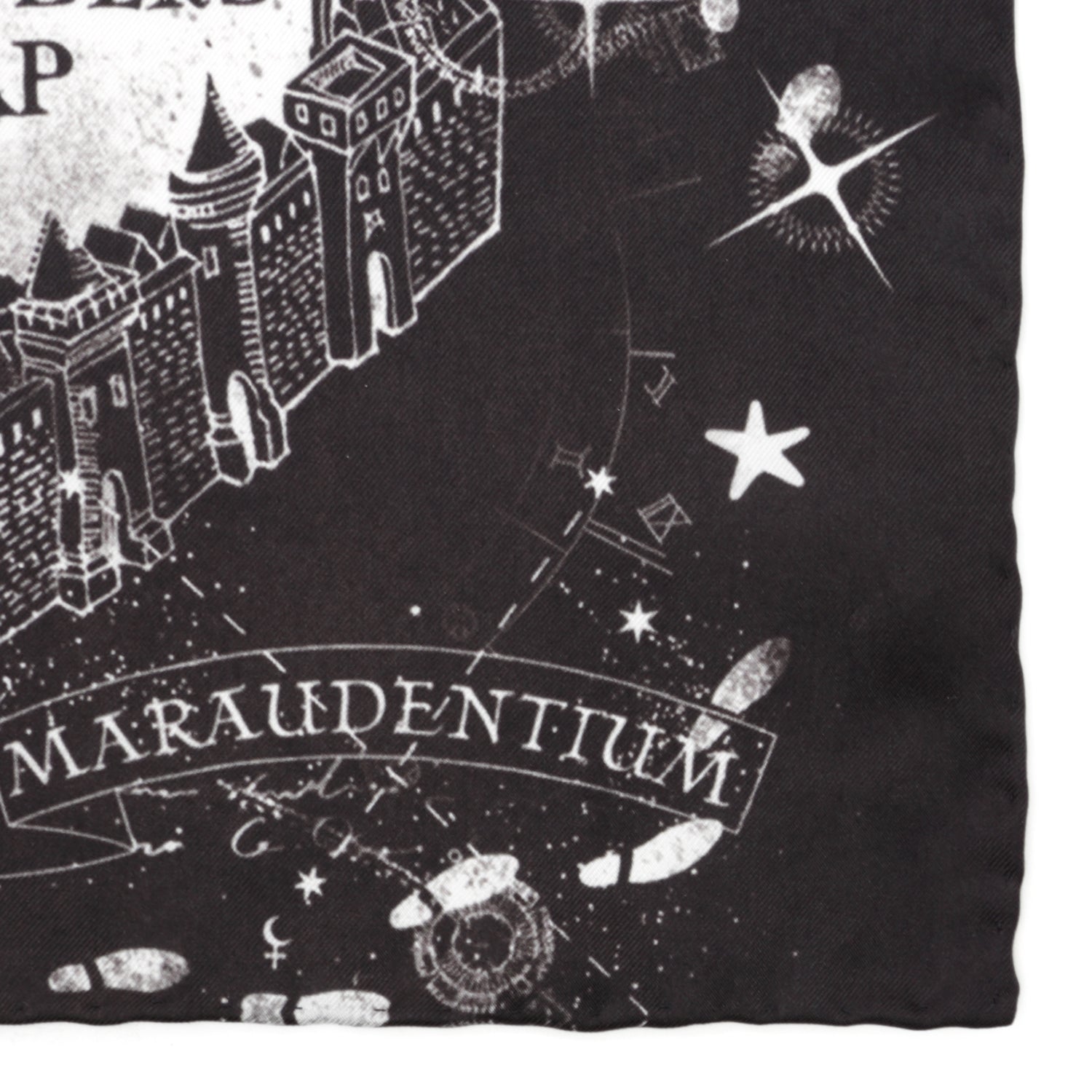 Harry Potter Marauder's Map Pocket Square