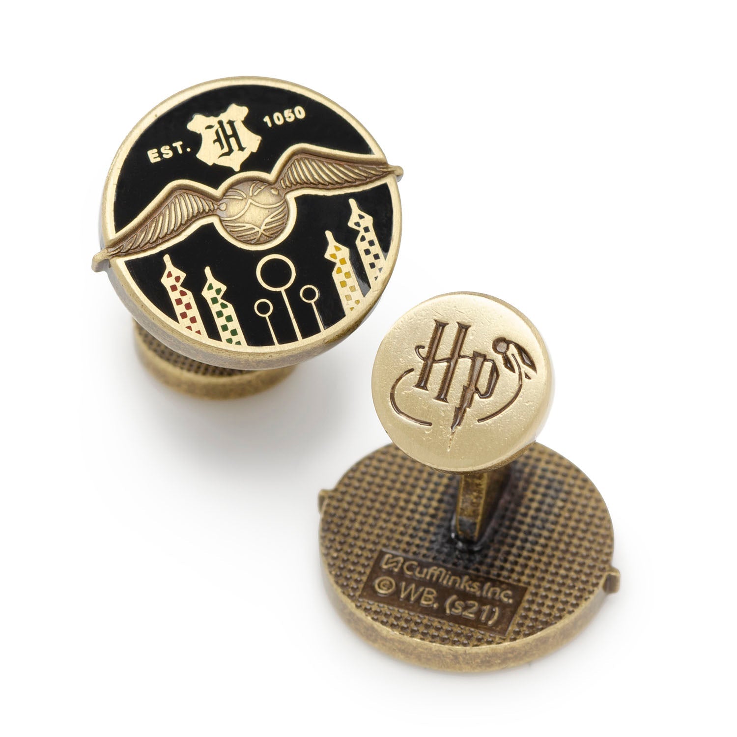 Harry Potter Quidditch Field Cufflinks