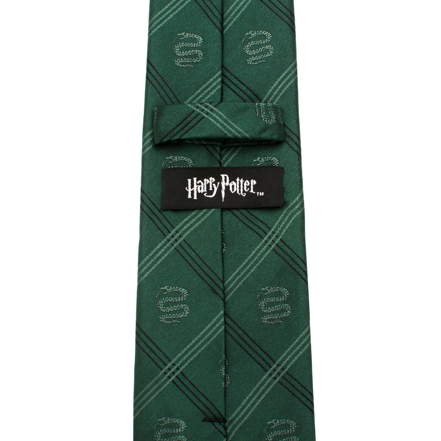 Harry Potter Slytherin Plaid Tie