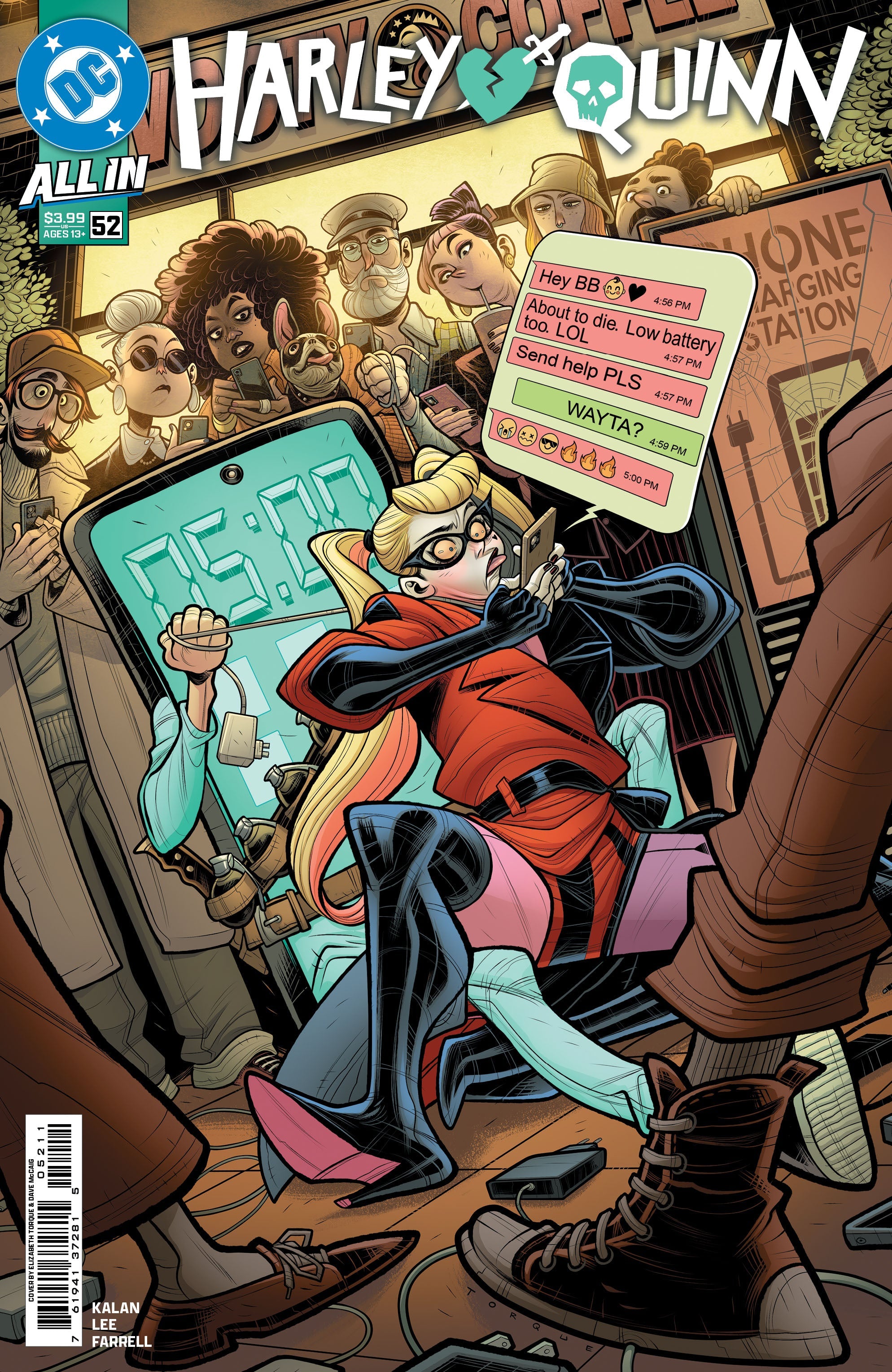 Harley Quinn #52 A Elizabeth Torque Elliott Kalan (06/25/2025) Dc