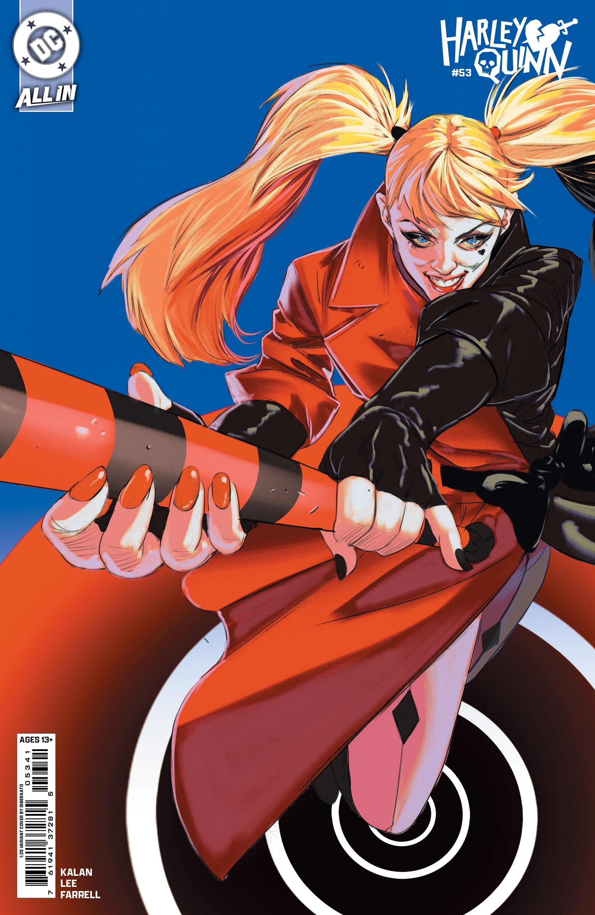 Harley Quinn #53 D 1:25 Diberkato Variant (08/27/2025) Dc