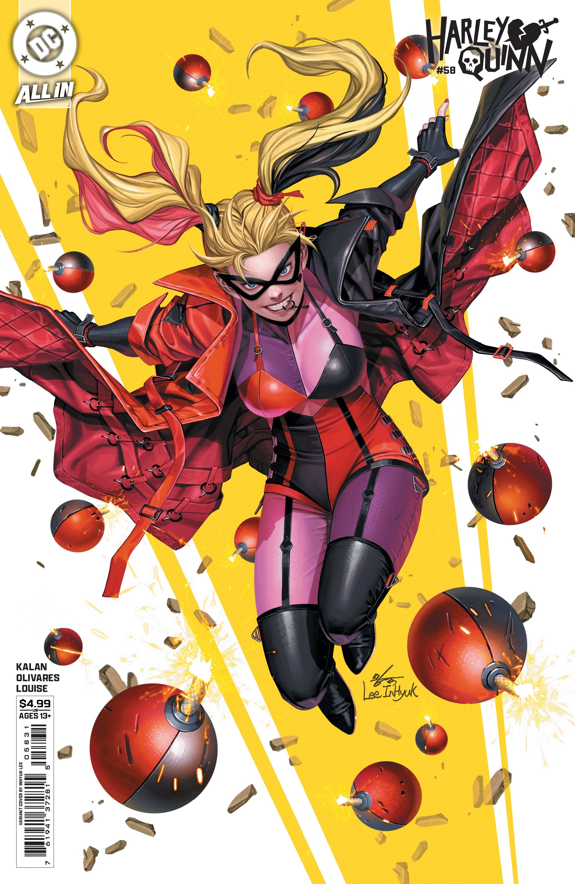Harley Quinn #58 C In-Hyuk Lee Variant (01/28/2026) Dc