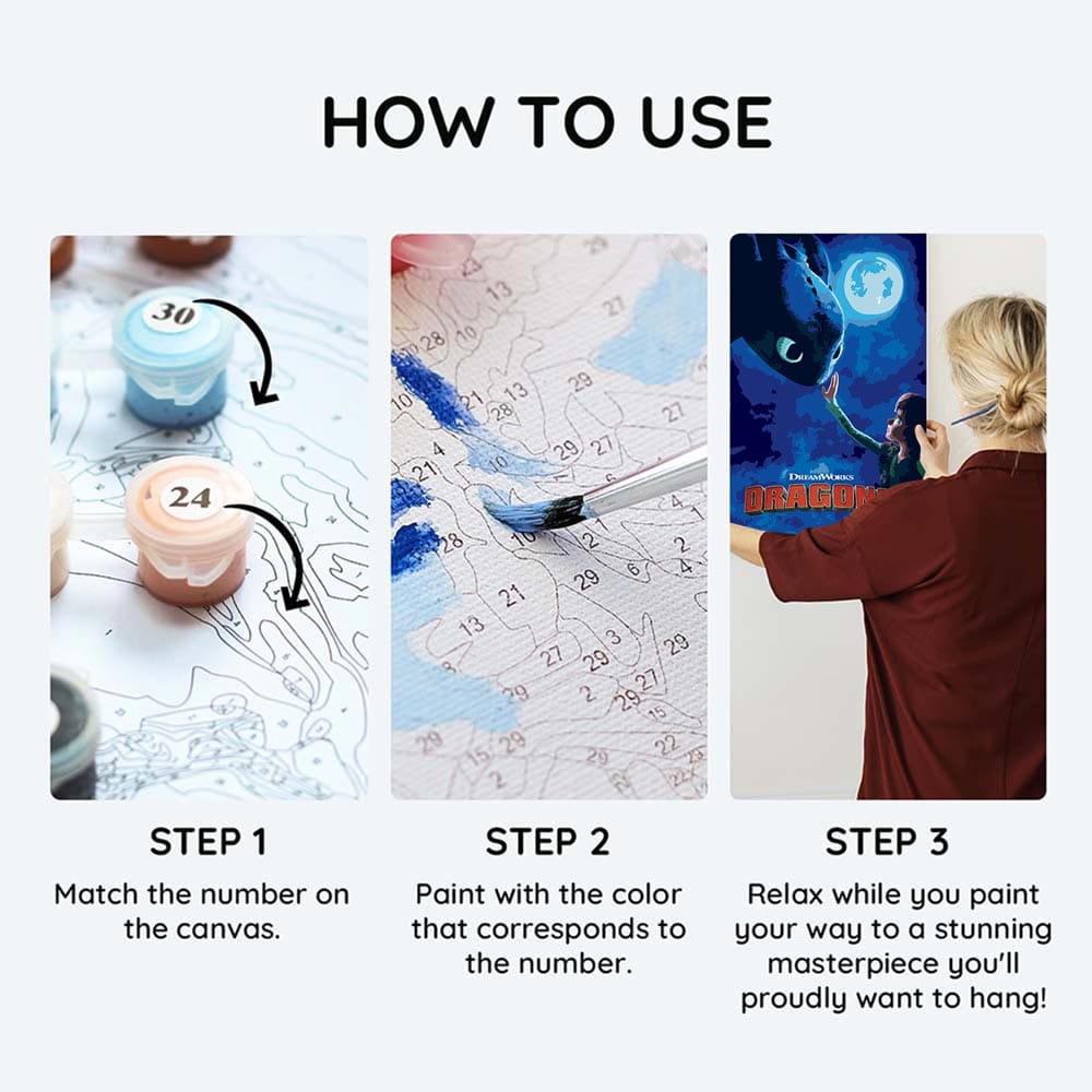 First Touch - Paint By Numbers Kit