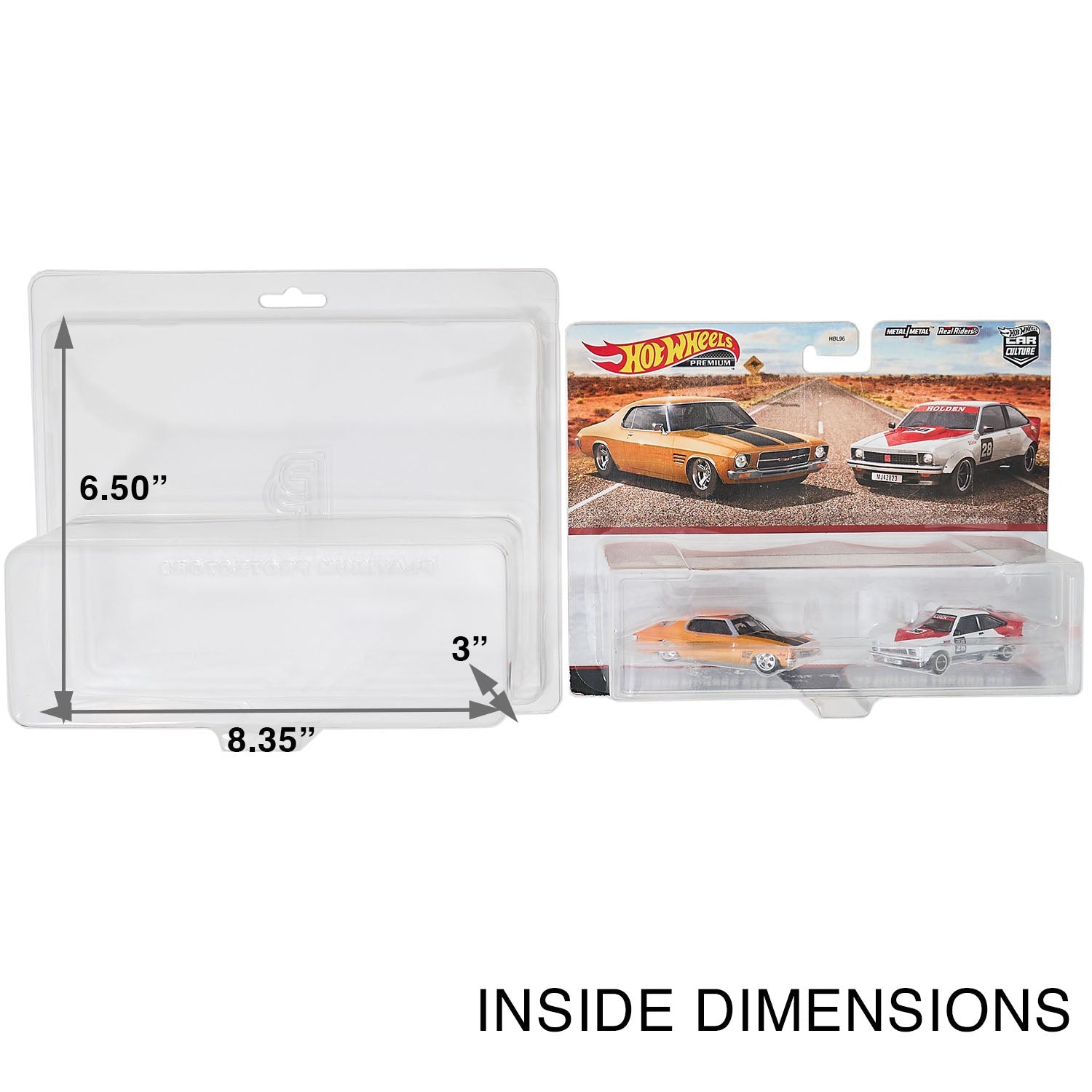 Platinum Protectors for Hot Wheels Car Culture 2 Pack Die Cast Cars