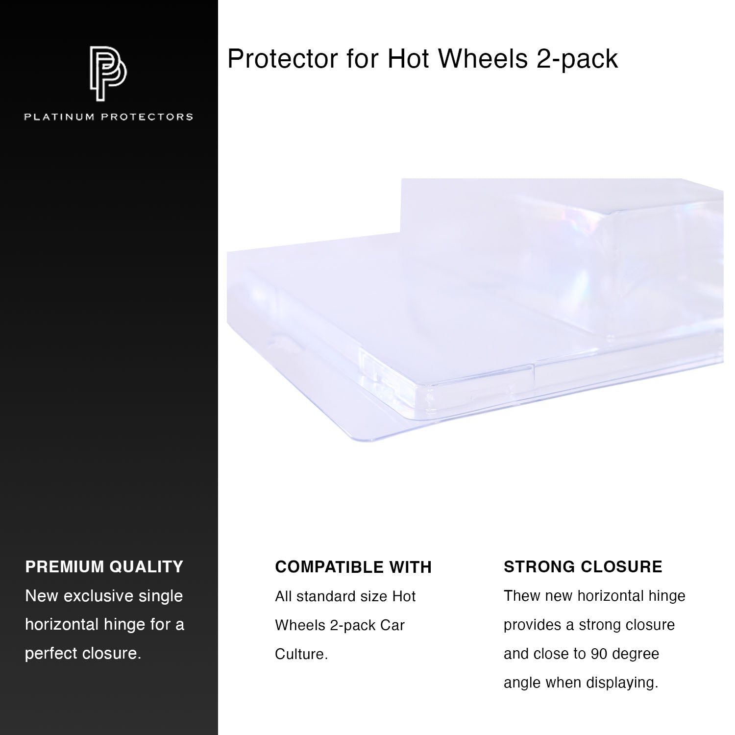 Platinum Protectors for Hot Wheels Car Culture 2 Pack Die Cast Cars