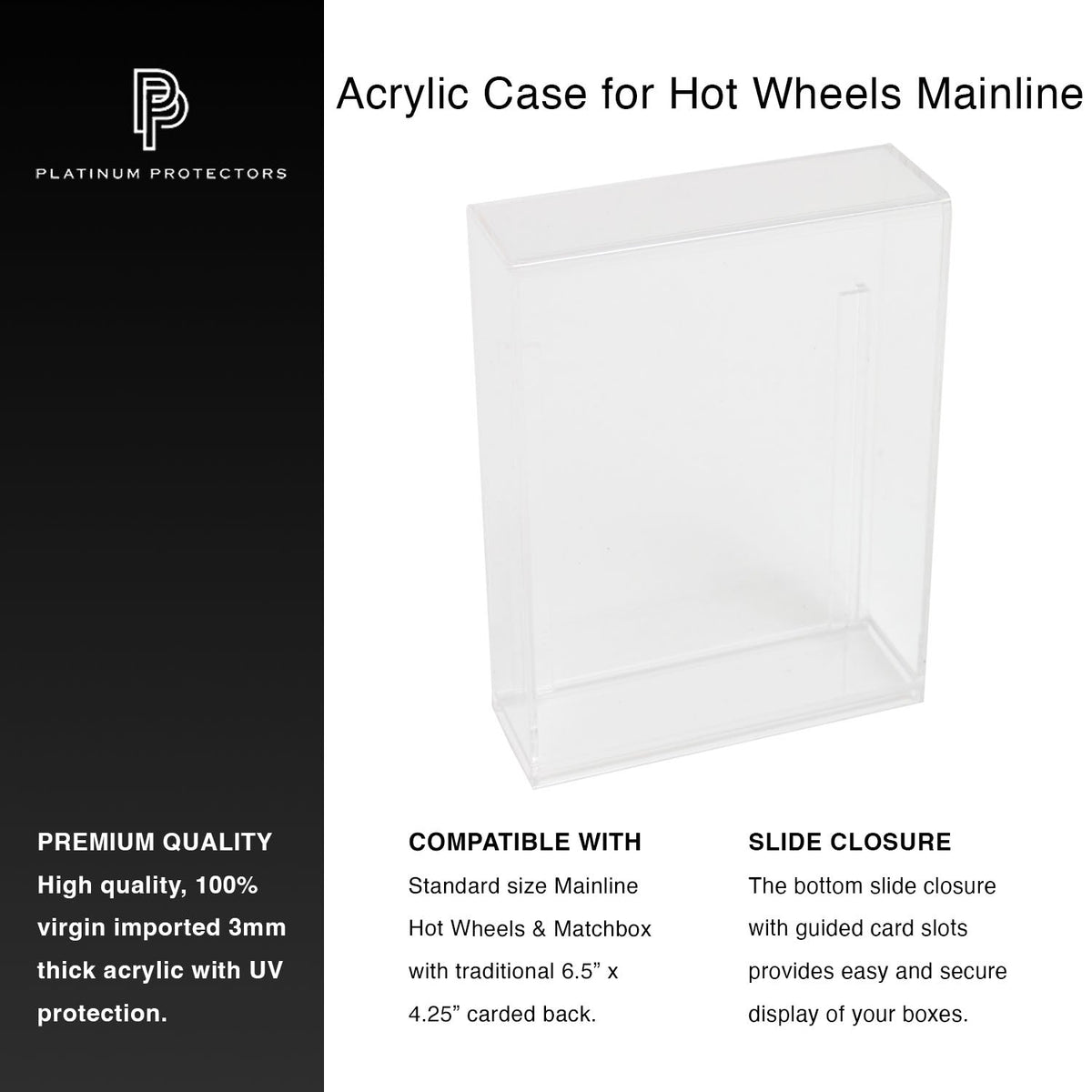 Hot Wheels Mainline Acrylic Case