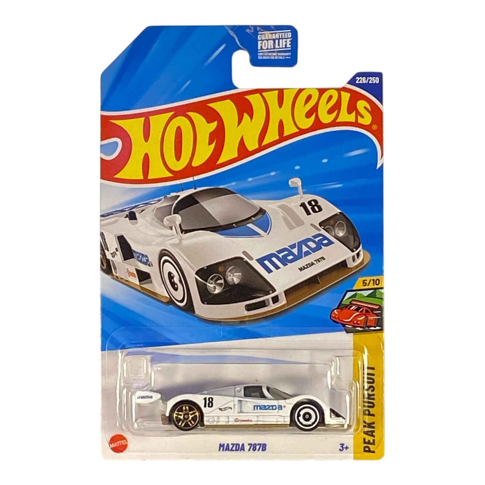Hot Wheels Mazda 787B - Peak Pursuit Series 5/10 (Damaged Packaging)