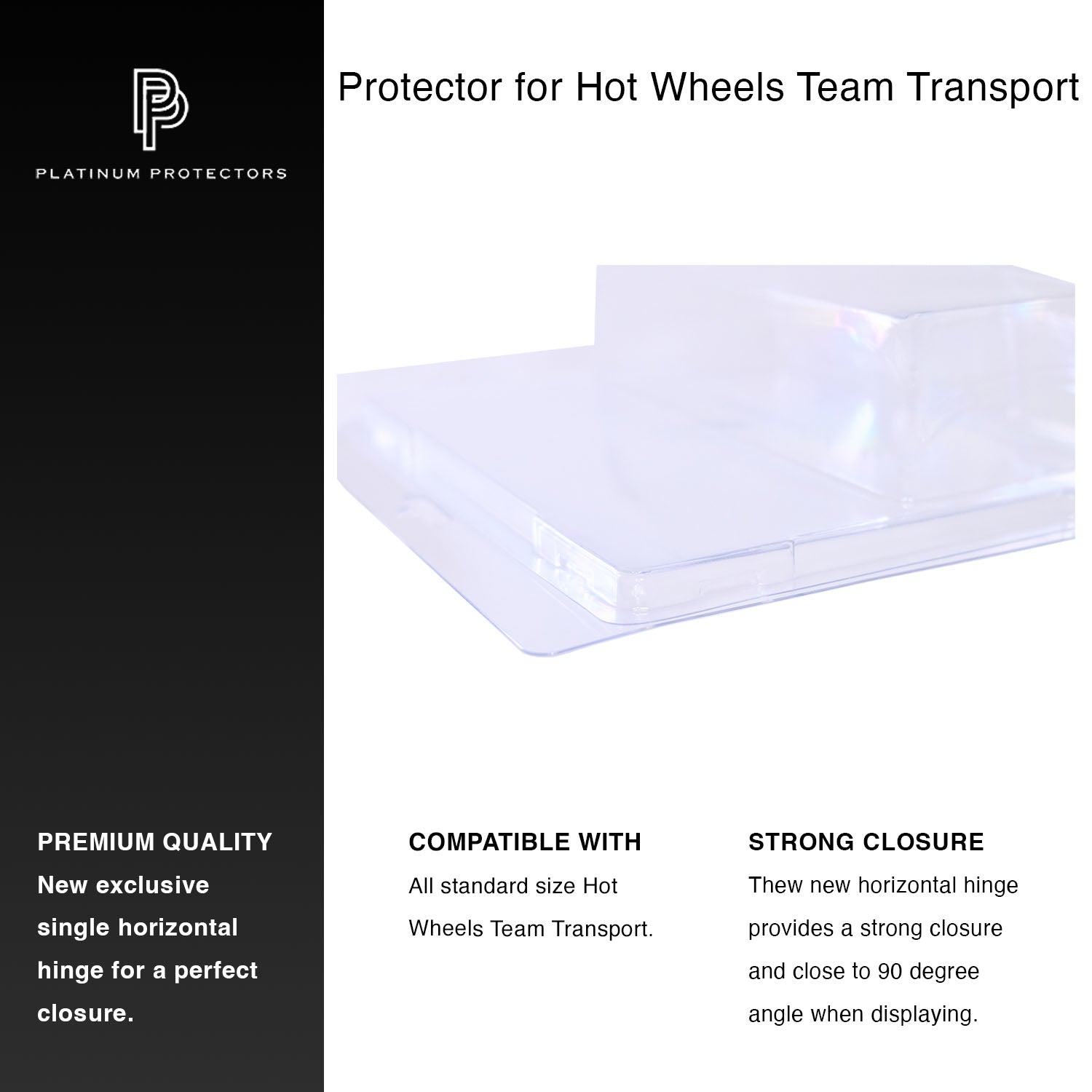 Platinum Protectors for Hot Wheels Team Transport Die Cast Cars