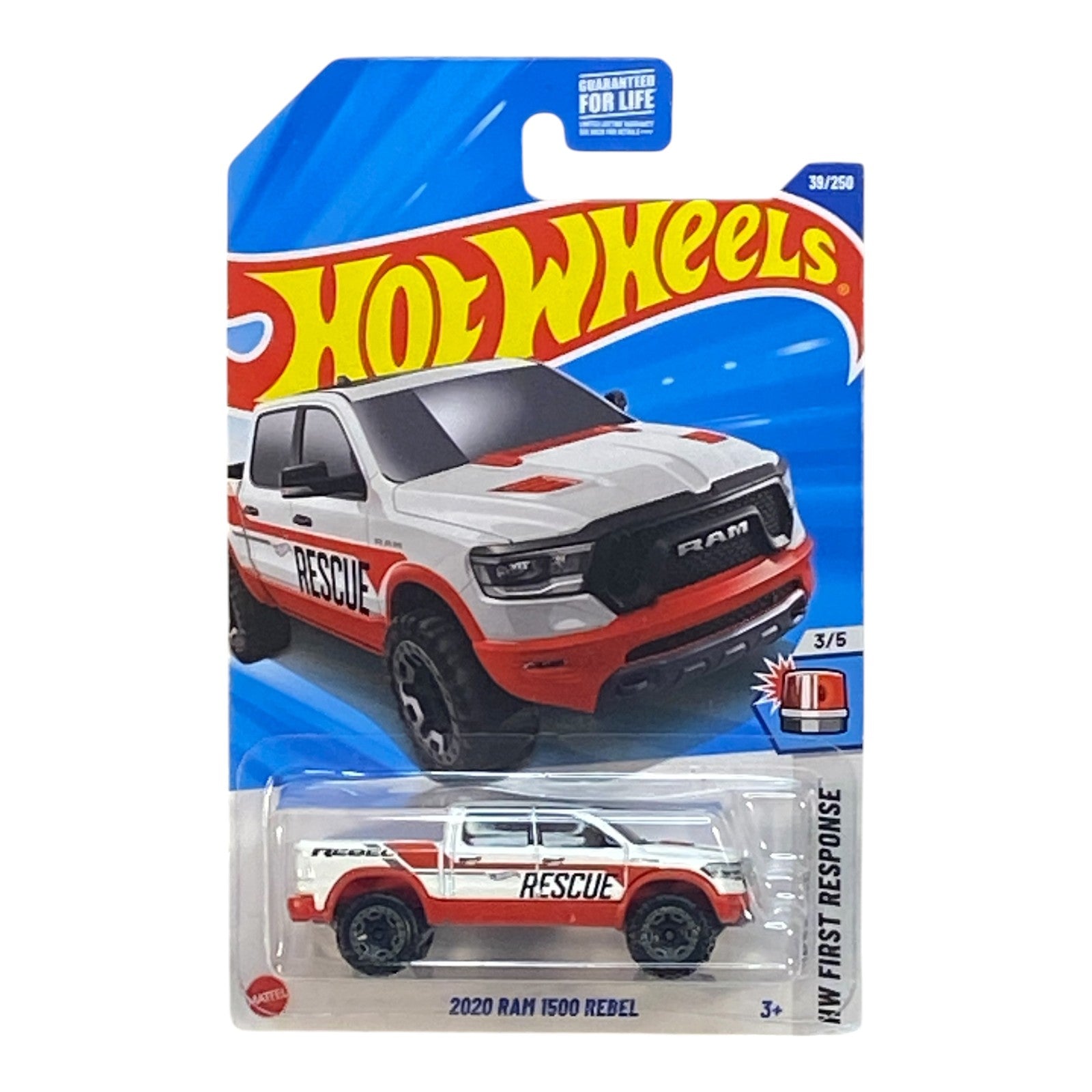 Hot Wheels 2020 Ram 1500 Rebel - First Response Series 3/5