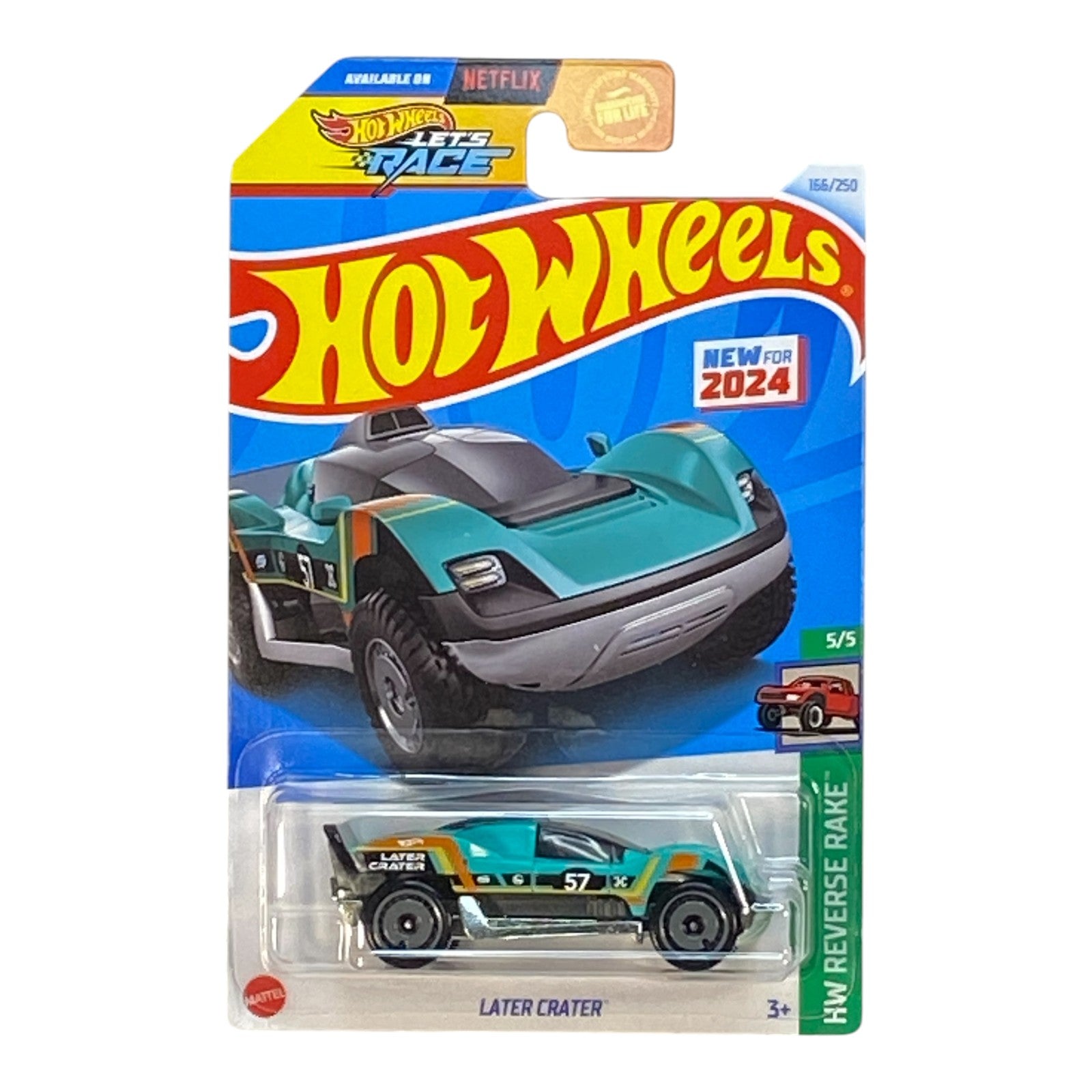Hot Wheels Later Crater - Reverse Rake Series 5/5