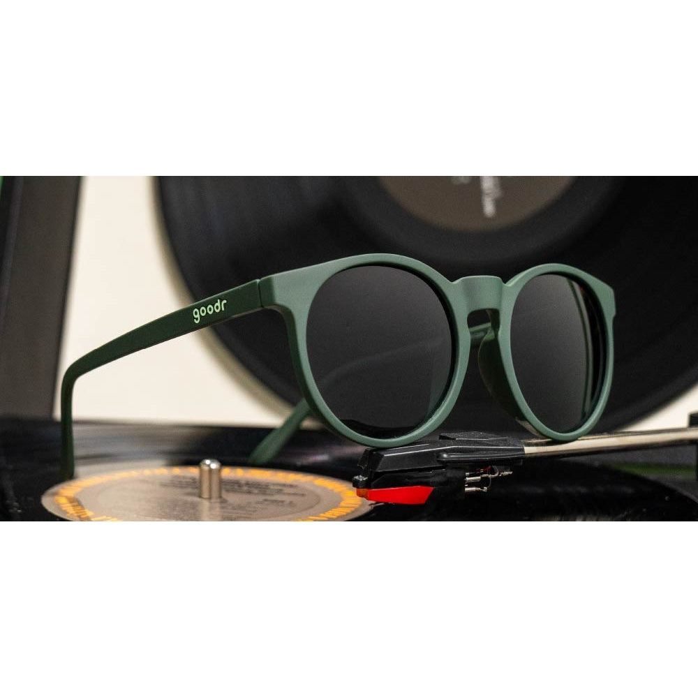 "I Have These On Vinyl, Too” Circle G Polarized Sunglasses