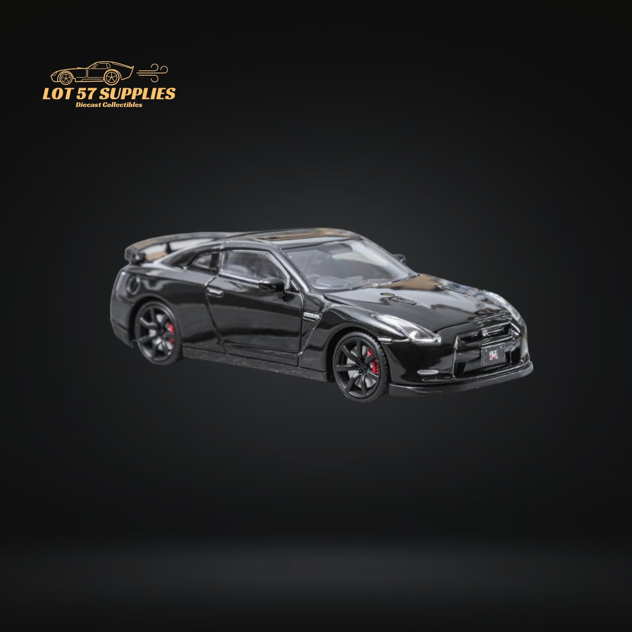 Focal Horizon Skyline GT-R R35 Black With Openable Hood 1:64