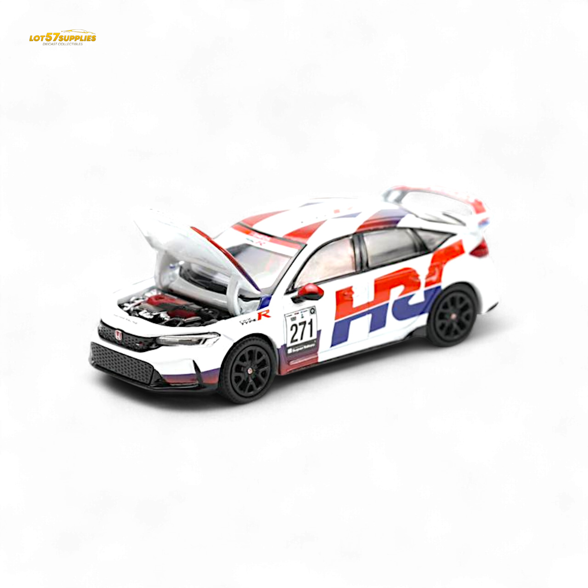 Pop Race Civic FL5 Type-R TCR HRC Livery 1:64