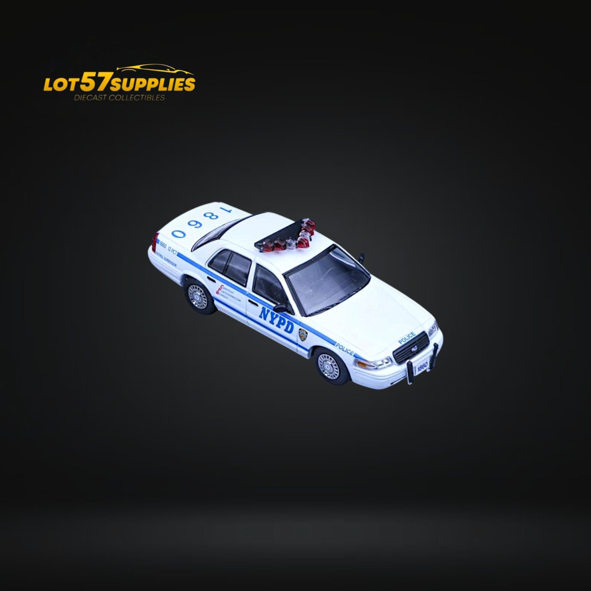 Rollin Ford Crown Victoria NYPD Patrol Supervisor 1:64