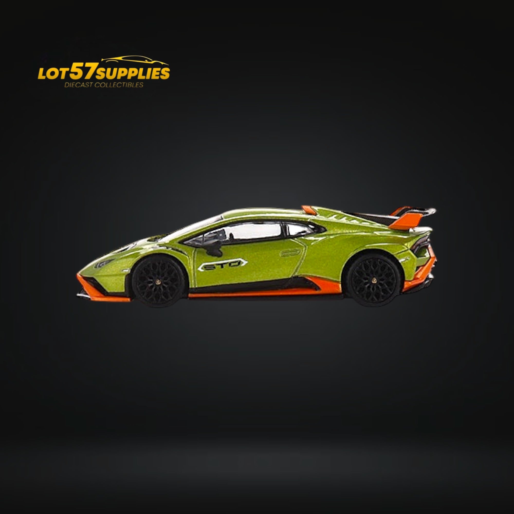 Mini-GT Lamborghini Huracán STO Verde Citrea #547 1:64 MGT00547