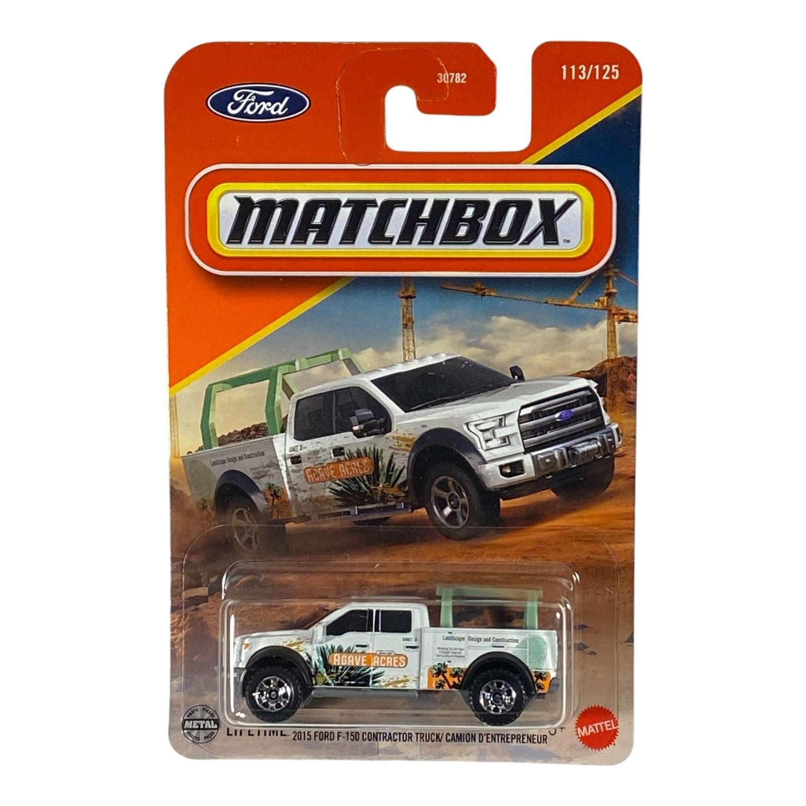 Matchbox 2025 Ford F-150 Truck Contractor Camion D'Entrepreneur - 113/125