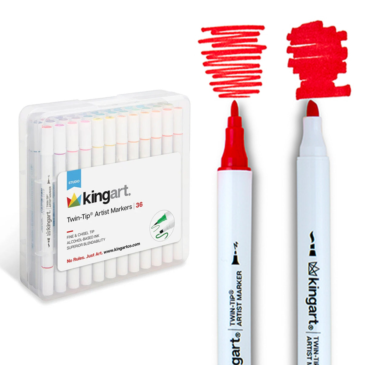 Twin-Tip™ Alcohol Markers 36 Colors