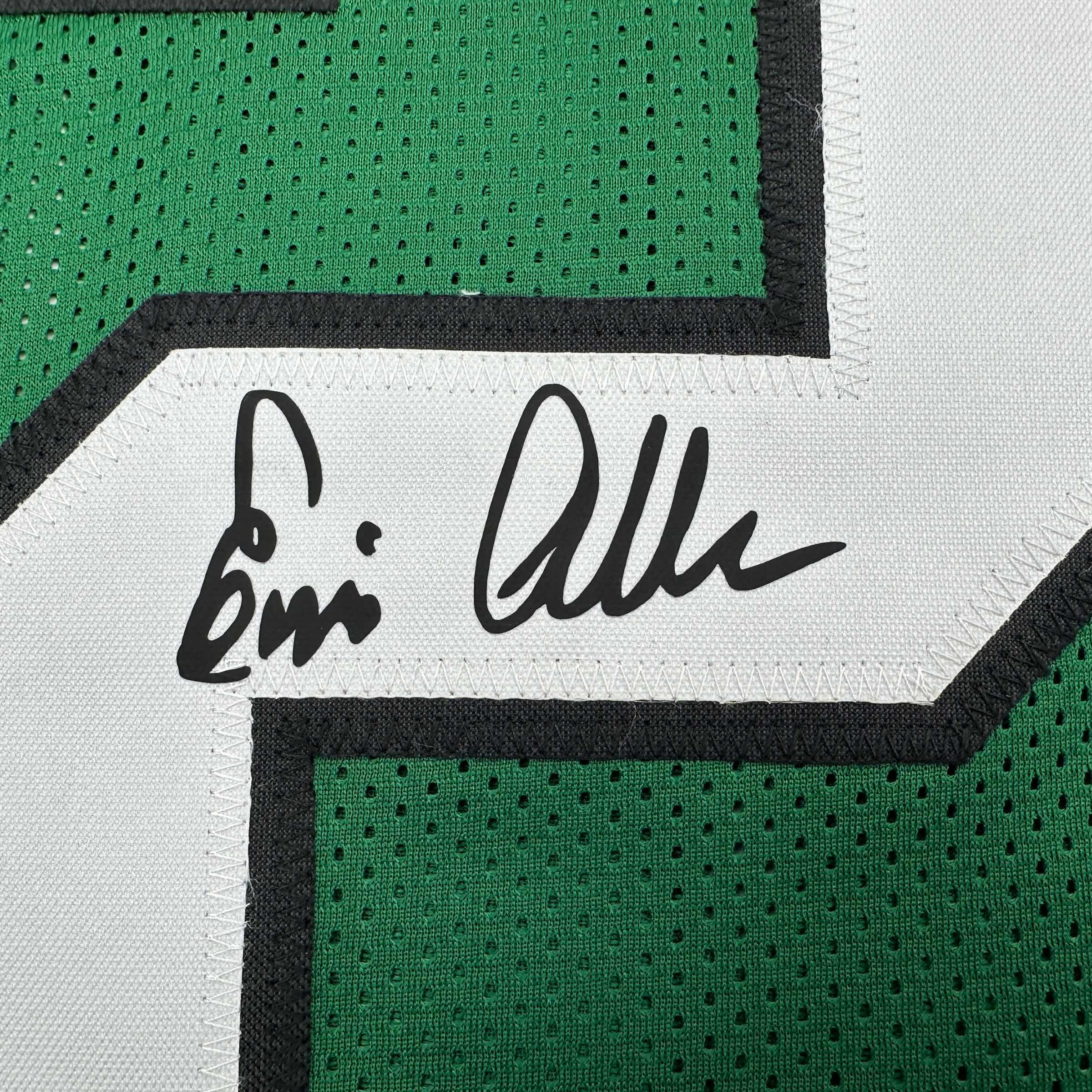 Facsimile Autographed Eric Allen Philadelphia Kelly Green Reprint Laser Auto Football Jersey Size Men's XL