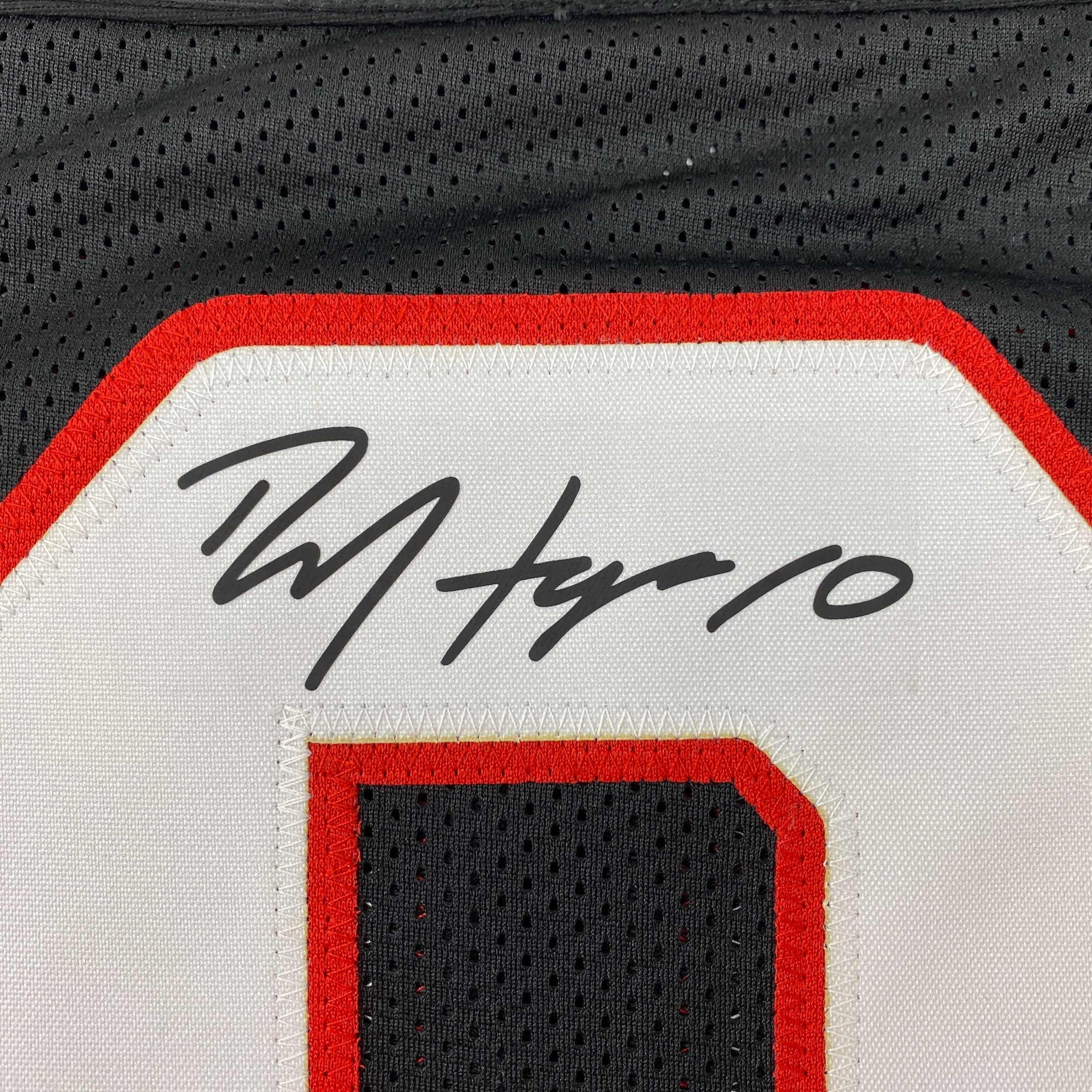 Facsimile Autographed DeAndre Hopkins Arizona Black Reprint Laser Auto Football Jersey Size Men's XL