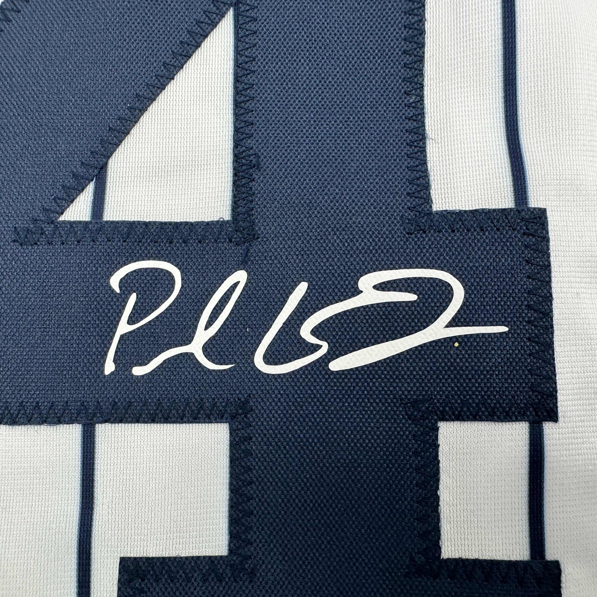 Facsimile Autographed Paul Goldschmidt New York Pinstripe Reprint Laser Auto Baseball Jersey Size Men's XL