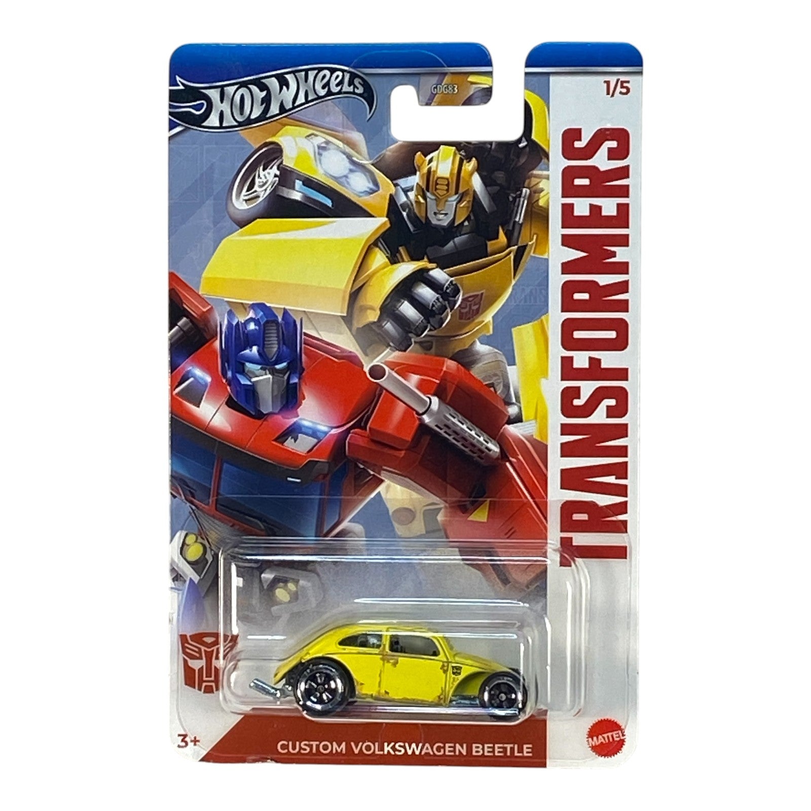 Hot Wheels Custom Volkswagen Beetle - Transformers Collection 1/5