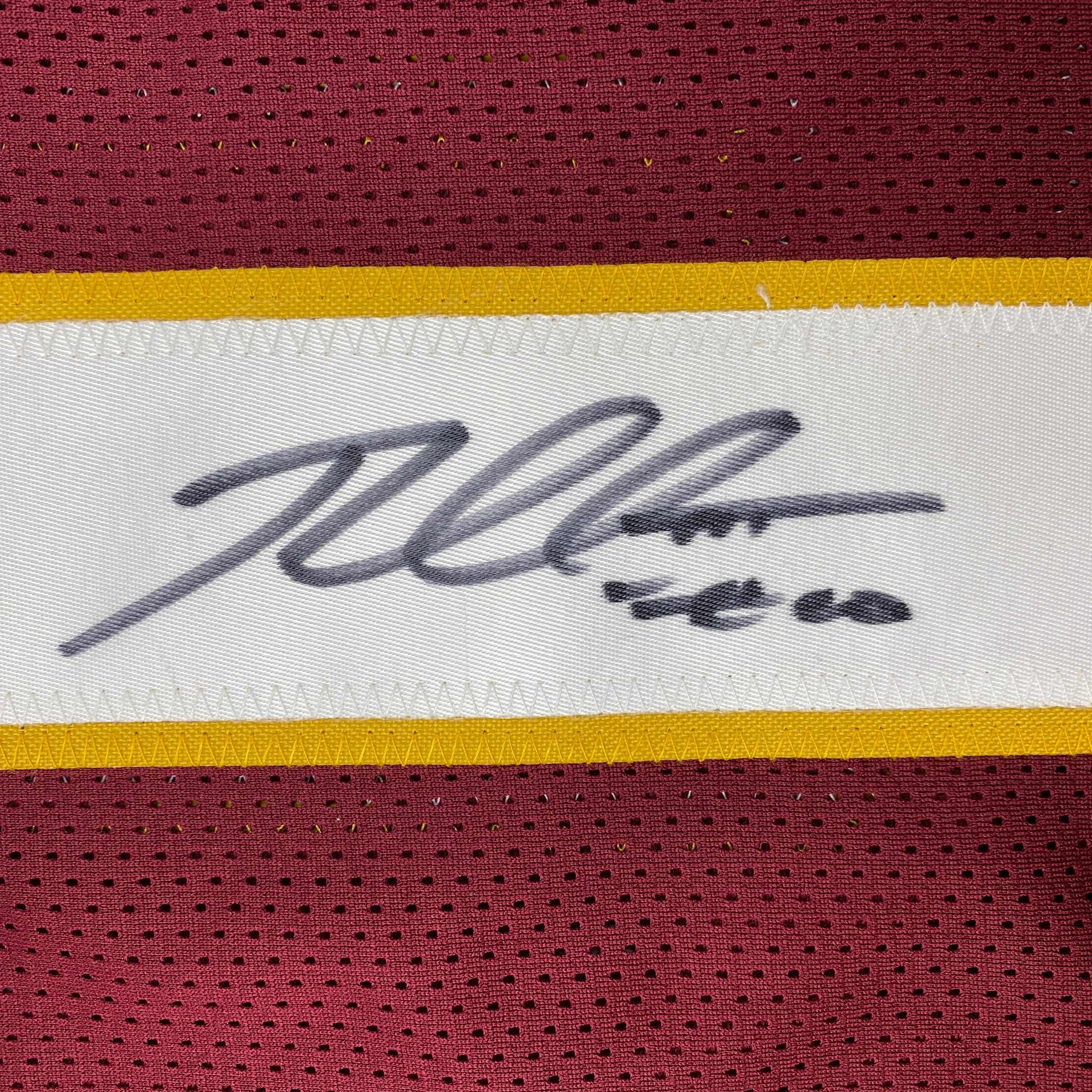 Autographed/Signed Robert Griffin III RG3 Washington Maroon Football Jersey JSA COA
