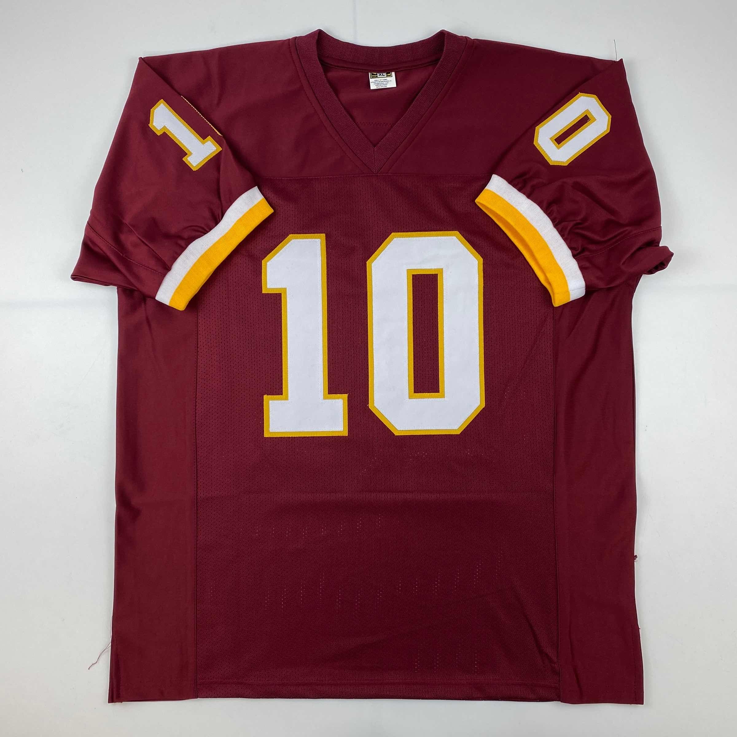 Autographed/Signed Robert Griffin III RG3 Washington Maroon Football Jersey JSA COA