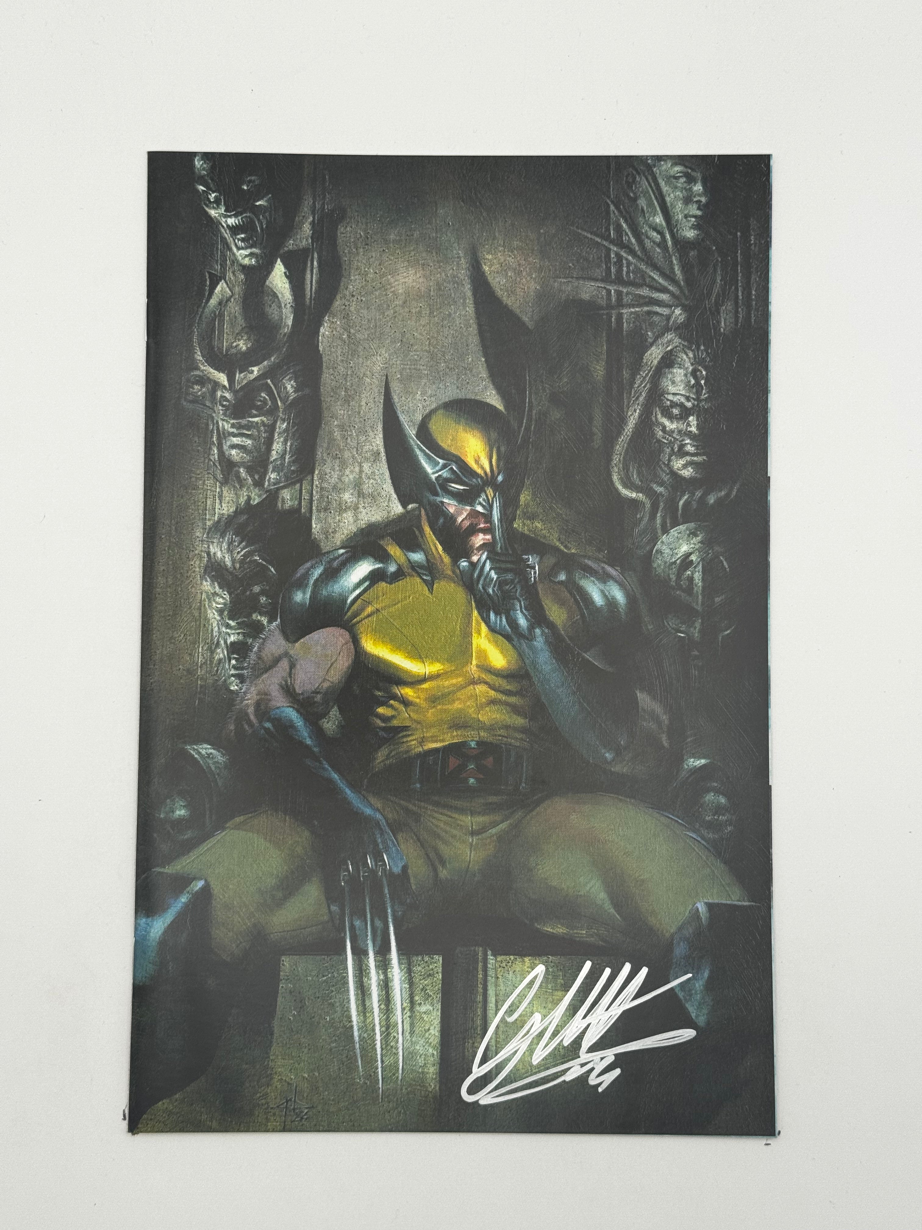 Signed By Gabriele Dell'Otto] Wolverine #1 Virgin Unknown Comics Dell