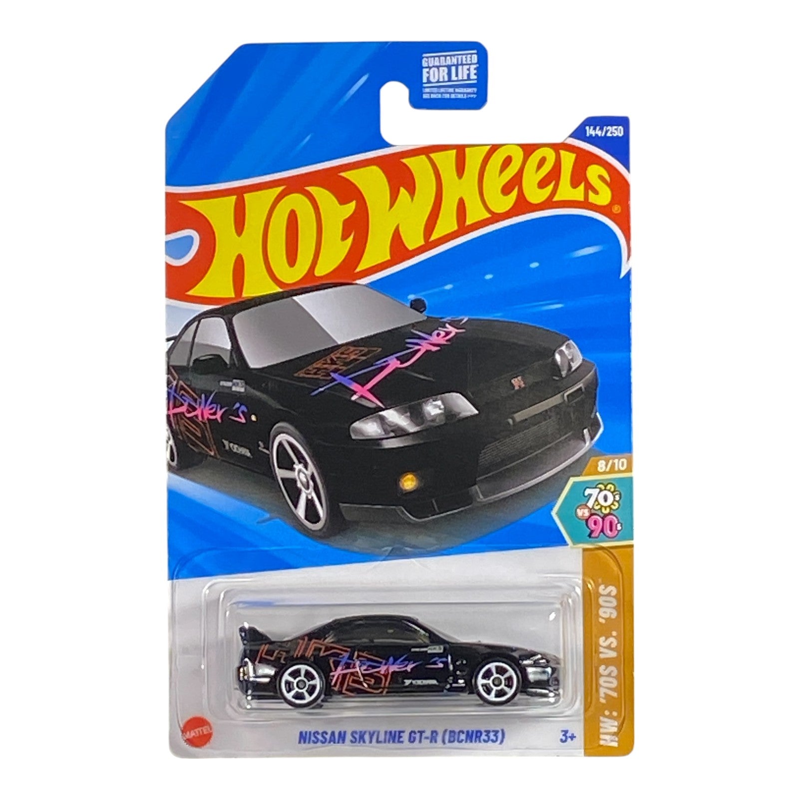 Hot Wheels Nissan Skyline GT-R (BCNR33) - HW: '70s VS. '90s
