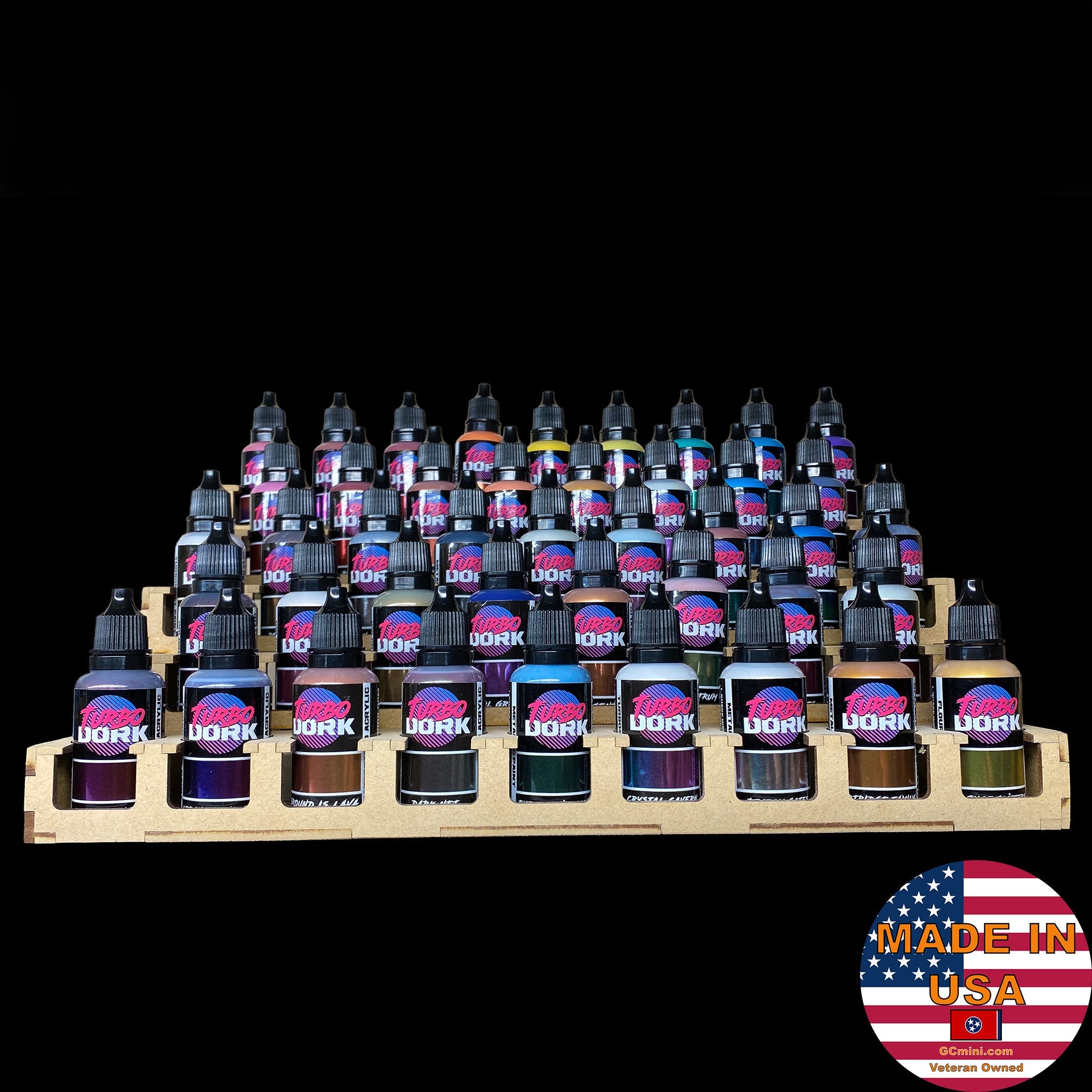 Paint Rack - For Turbo Dork Paint Dropper Bottles