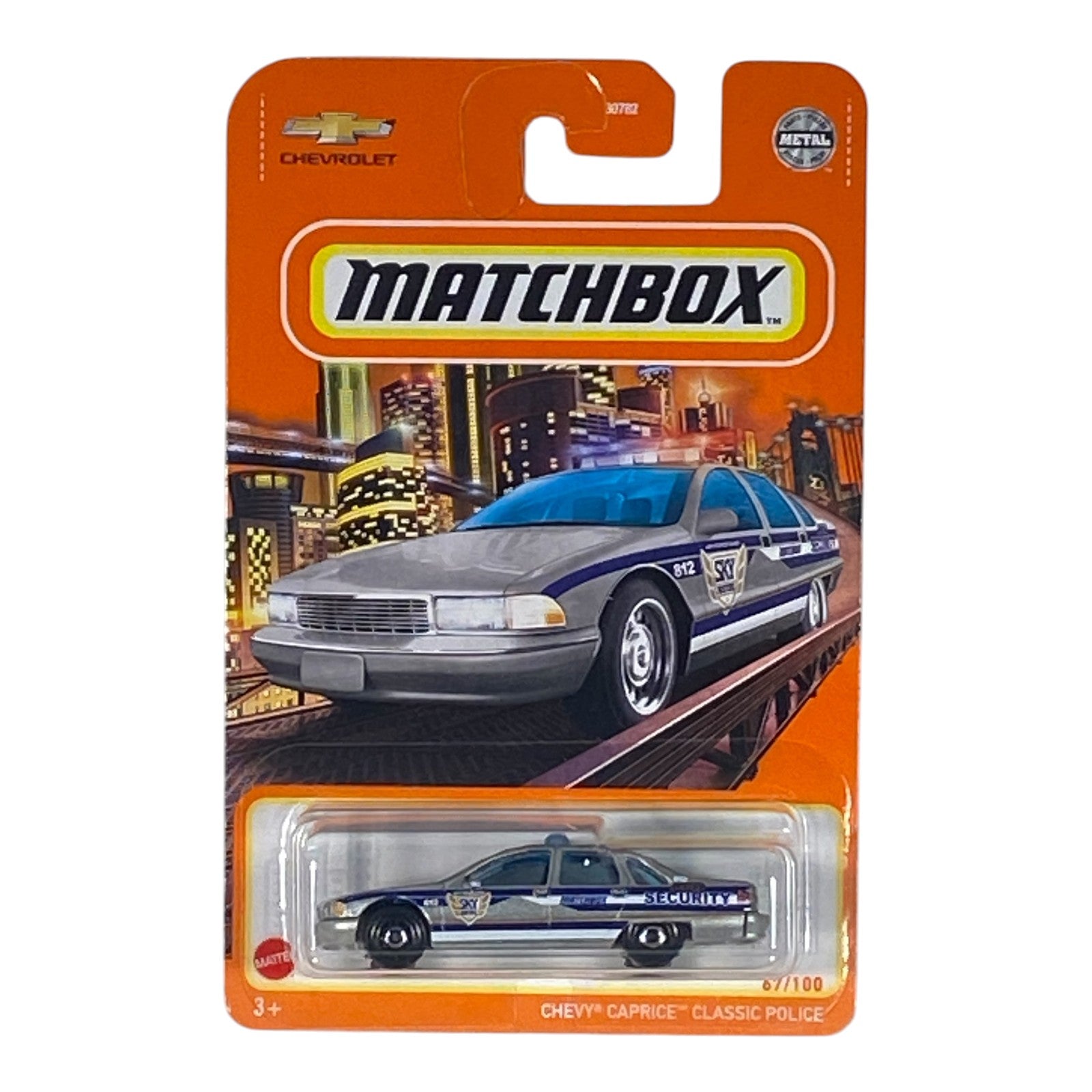 Matchbox Chevy Caprice Classic Police - Matchbox Series 67/100