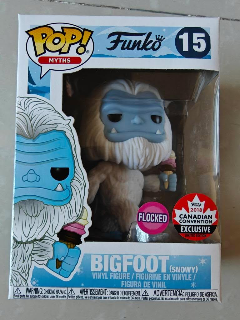 Bigfoot (Snowy) (Flocked) Canadian Convention Exclusive - Funko-Shop