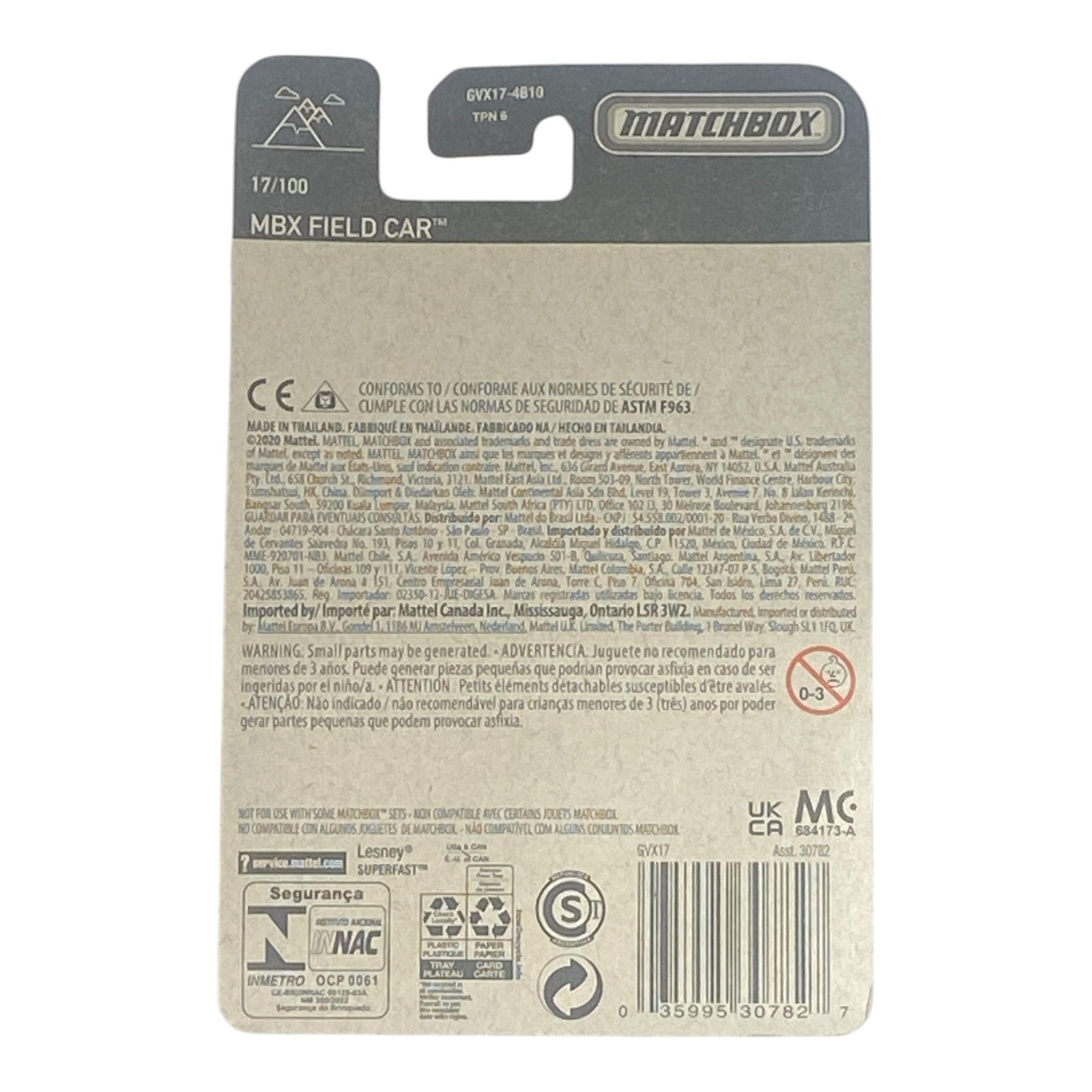 Matchbox MBX Field Car - Matchbox Series 17/100