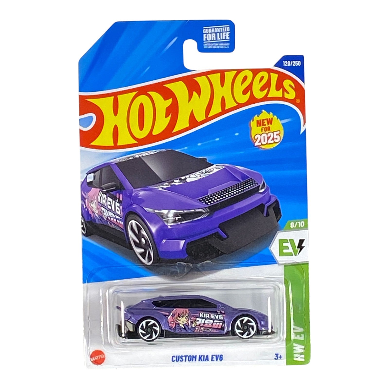 Hot Wheels Custom Kia EV6 - HW EV Series 8/10