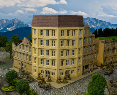 28mm Corner Building - 28MMDF525
