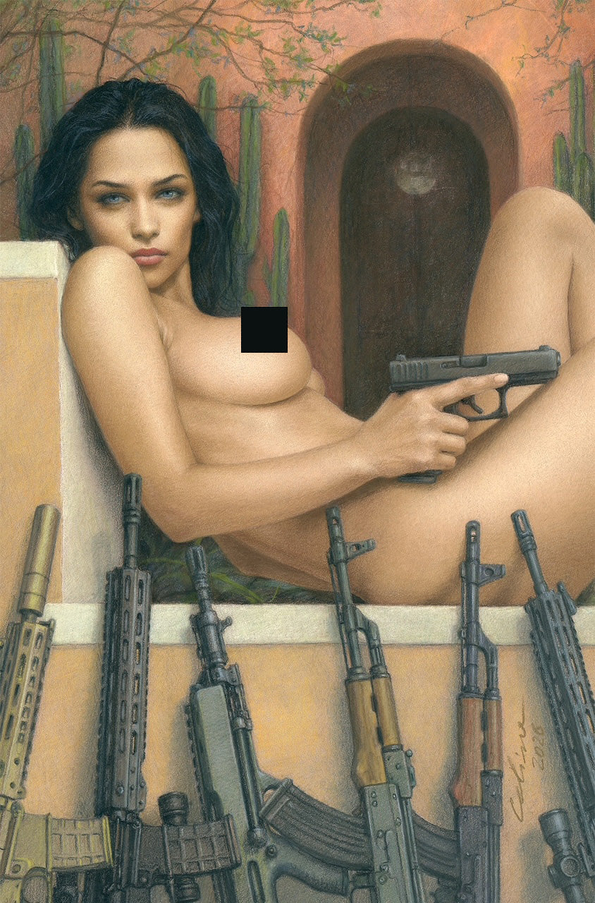 Gun Honey Doubles Down #4 Convention Exclusive CELINA VIRGIN VARIANTS