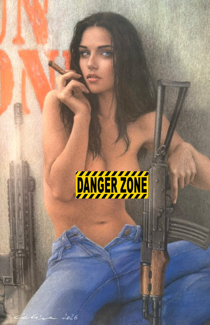 Gun Honey Doubles Down #3 CELINA Fan Expo Dallas Big Dex Exclusive Risqué Virgin Variant