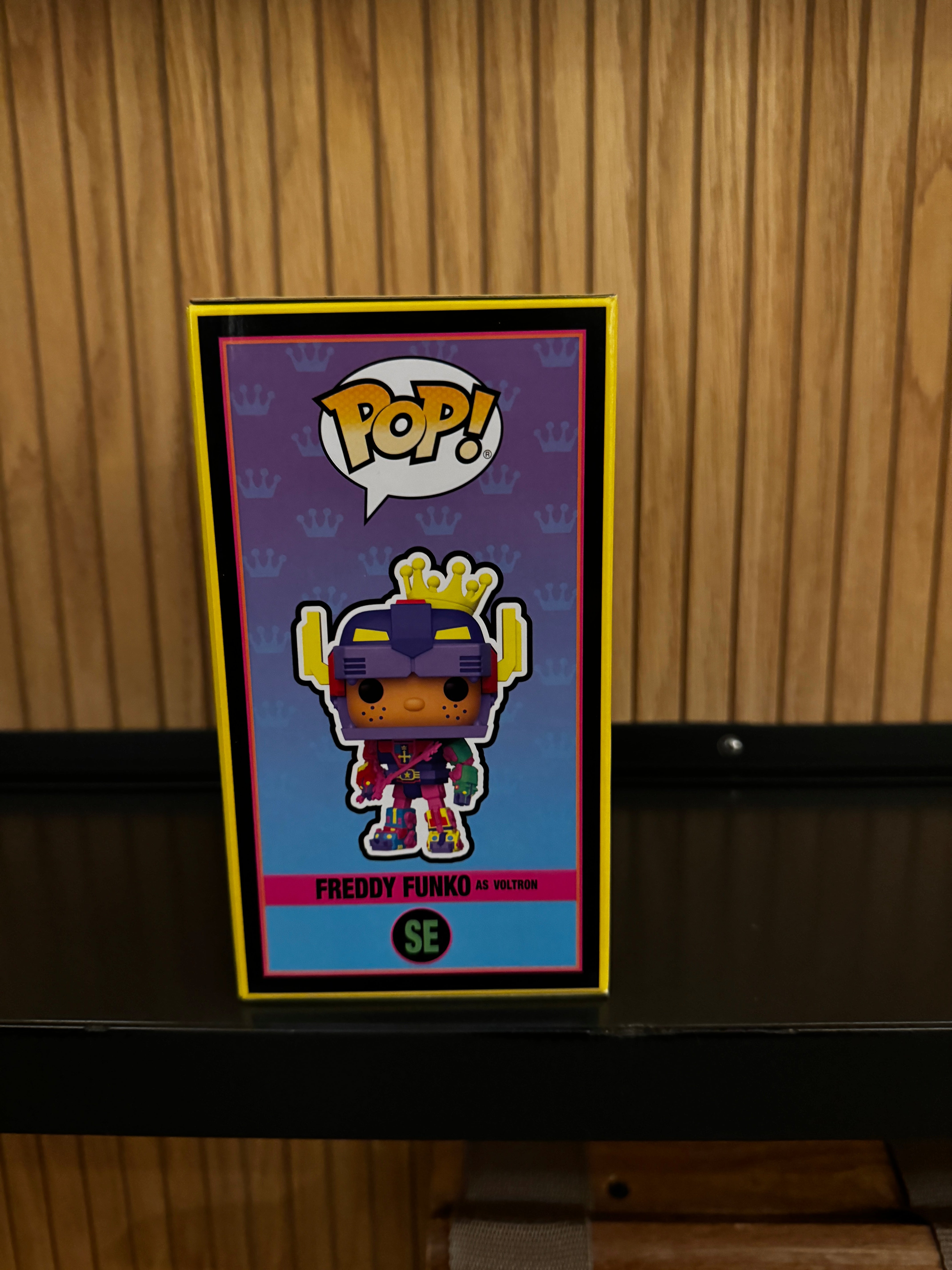 Funko Fundays Experience 2025: Pop! Originals Freddy Funko as Voltron (Blacklight) LE1500