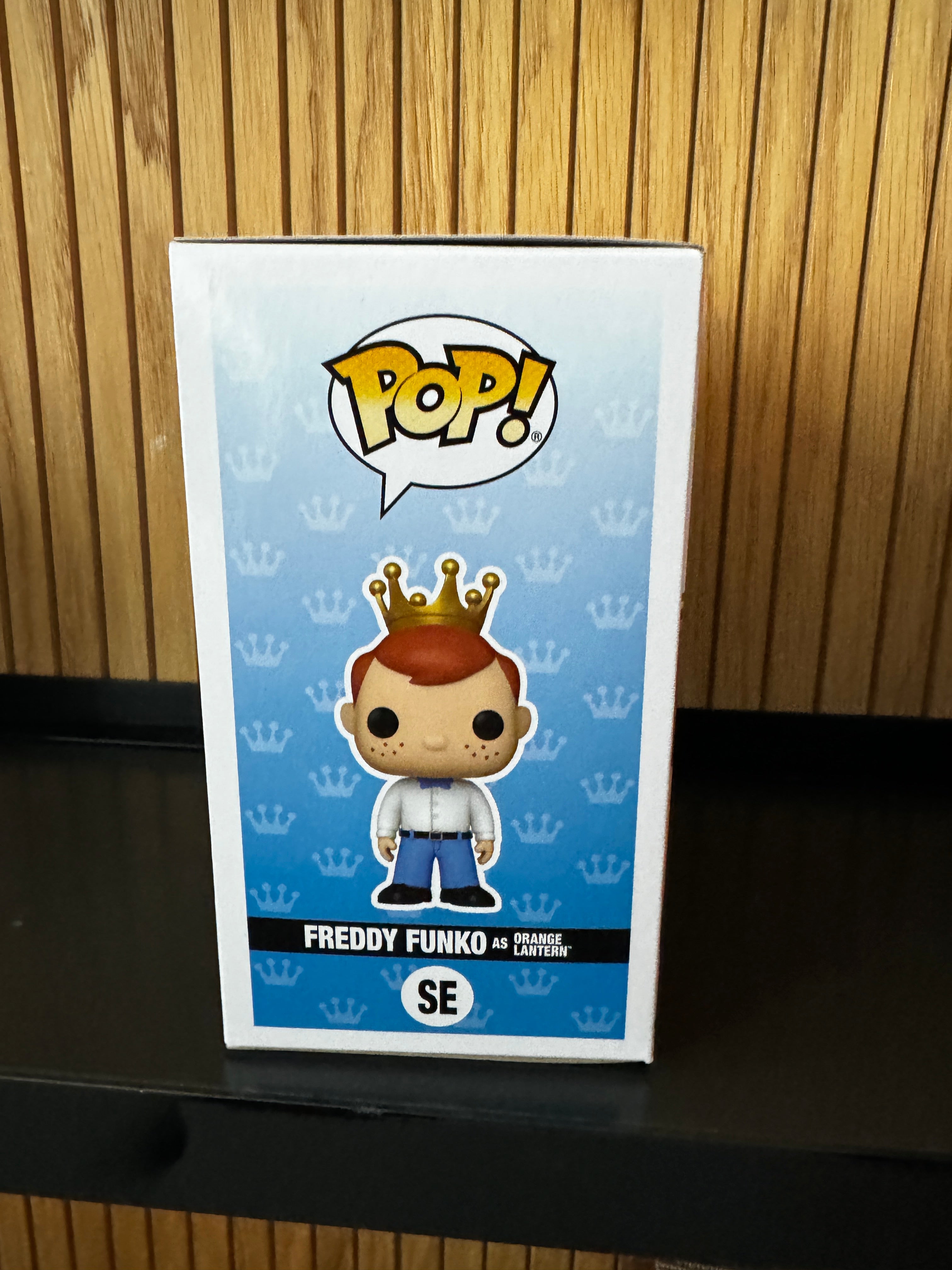 Funko Fundays Experience 2025: Pop! Originals DC Freddy Funko as Orange Lantern (Translucent) LE2000