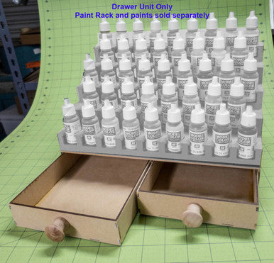 Drawer Add-On For Paint Rack - Double Drawer