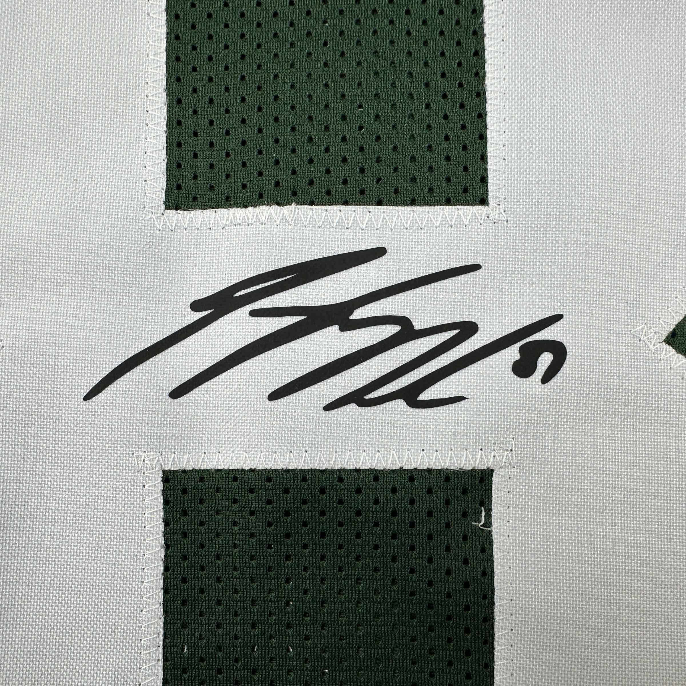 Facsimile Autographed Jordy Nelson Green Bay Green Reprint Laser Auto Football Jersey Size Men's XL