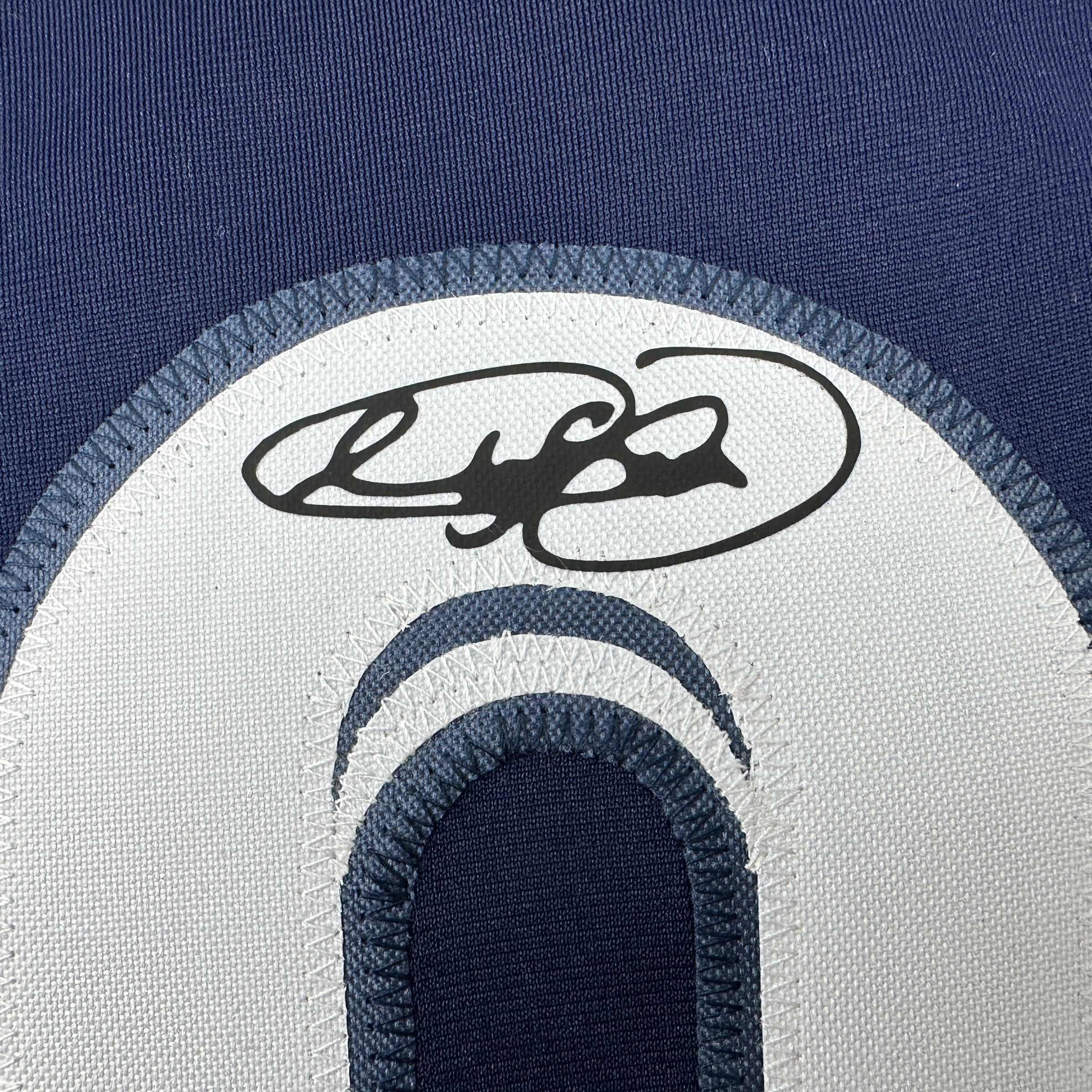 Facsimile Autographed Neymar Jr. PSG Blue Reprint Laser Auto Soccer Jersey Size Men's XL