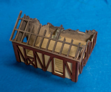 15mm Small Half Timber House - 15MCSS550