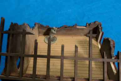 28mm Small Half Timber House - 28MMDF550