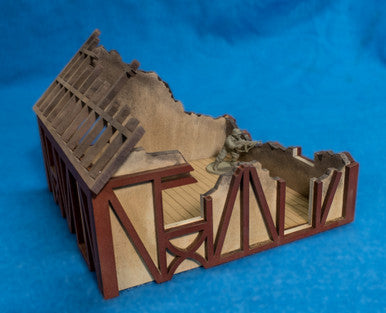 15mm Small Half Timber House - 15MCSS550